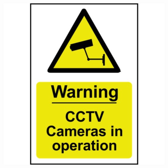 'CCTV' Sign