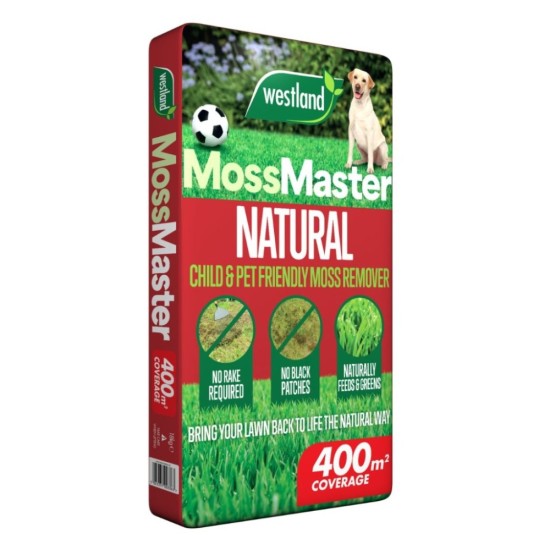 Westland Moss Master Moss Remover & Lawn Feed | 400m² Bag