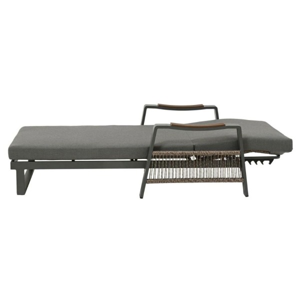 Monte Aluminium Sun Lounger | Anthracite