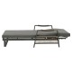 Monte Aluminium Sun Lounger | Anthracite