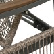 Monte Aluminium Sun Lounger | Anthracite
