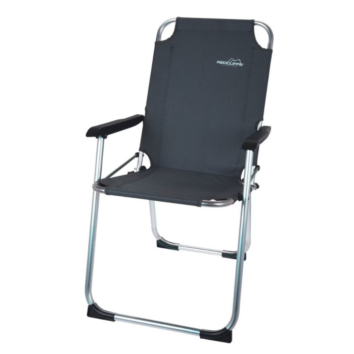 Folding Metal Camping Chair | Dark Blue