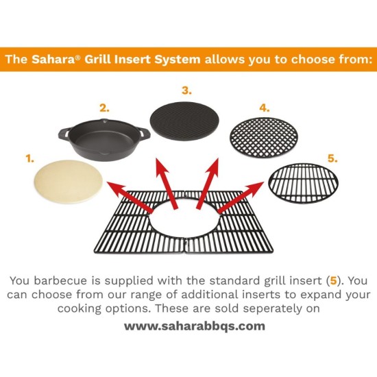 Sahara Forge 60 Charcoal BBQ – 57CM