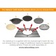 Sahara Arke 3 Burner Gas BBQ