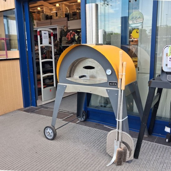 Alfa Ciao Pizza Oven Yellow | Ex-Display Model