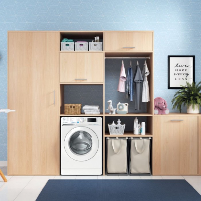 Indesit 11KG Steam Push & Go Washing Machine White | 1400 Spin | BWE 111496X WV UK
