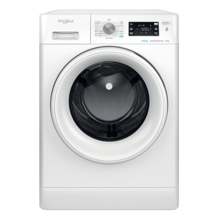 Whirlpool 9KG FreshCare+ Washing Machine White | 1400 Spin | FFB 9469 WV UK