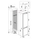 Whirlpool Built-In Total no Frost Fridge Freezer White | 70:30 | WHC20 T322 UK
