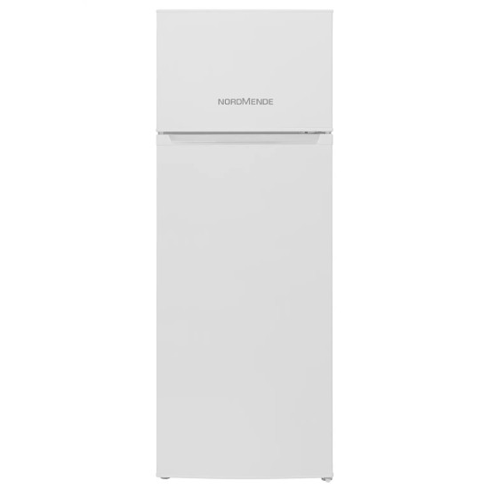 NordMende Top Mount Freestanding Fridge Freezer White | 144cm | RFF266WH