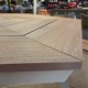 Octagonal Aluminium Garden Picnic Bench | 2.2M | Cream