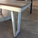 Octagonal Aluminium Garden Picnic Bench | 2.2M | Cream
