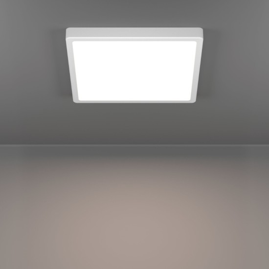 EGLO Fueva 6 LED Surface-Mounted Light | Square | White