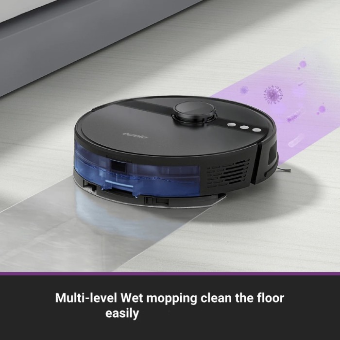 Eureka N6 Plus Robot Vacuum & Docking Station | NERN6PLUSBK