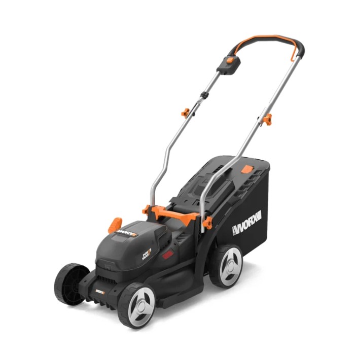 Worx 33cm Cordless Lawnmower | 20V | WG733E