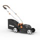 Worx 33cm Cordless Lawnmower | 20V | WG733E