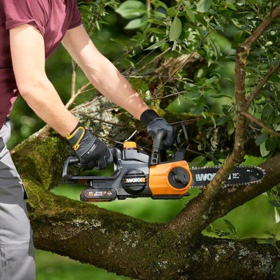 Worx 25cm Cordless Chainsaw | 20V | WG322E.1