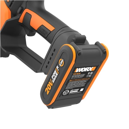 Worx 12cm Cordless Pruning Saw | 20V | WG326E