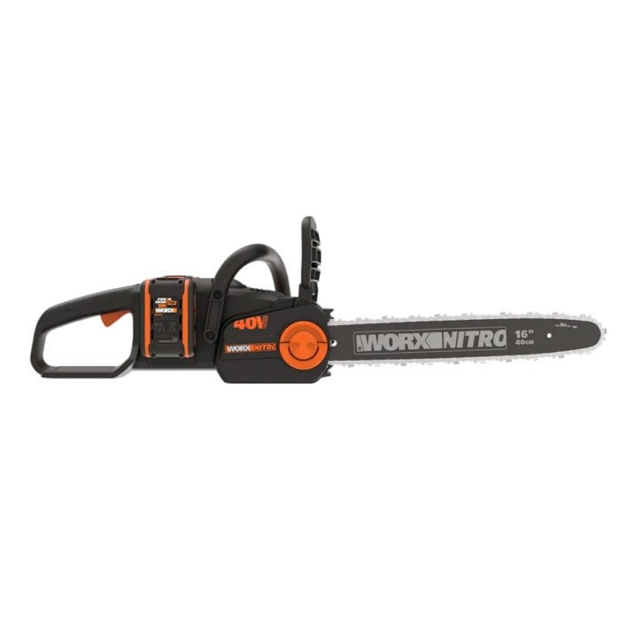 Worx 40cm Cordless Brushless Chainsaw | 40V | WG385E