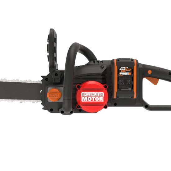 Worx 40cm Cordless Brushless Chainsaw | 40V | WG385E