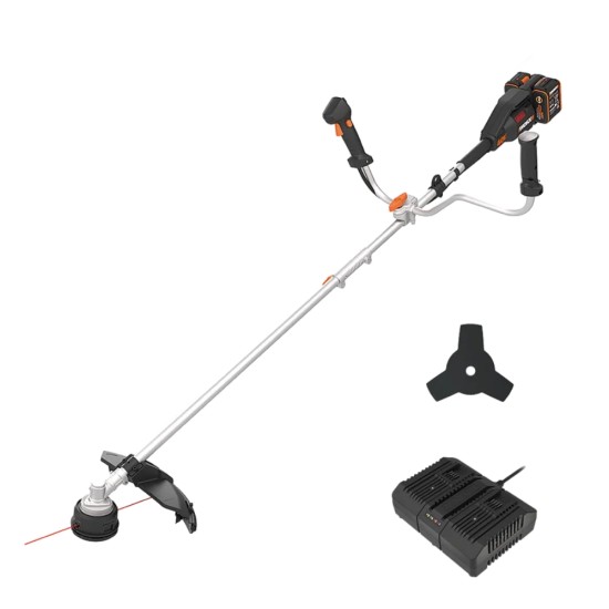 Worx 38cm Cordless Brushless Brush Cutter | 40V | WG084E