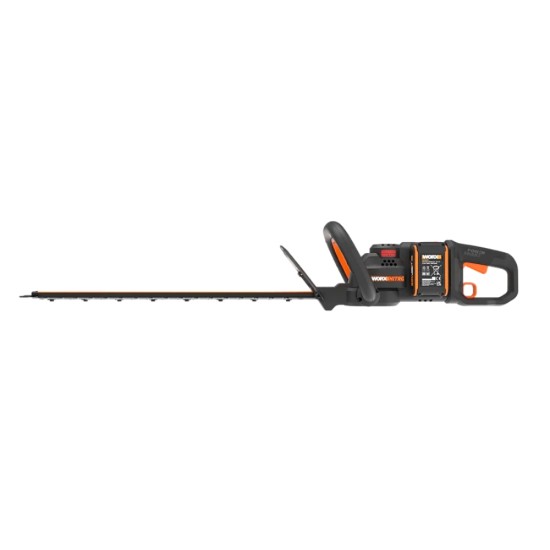 Worx 61cm Cordless Brushless Hedge Trimmer | 40V | WG286E
