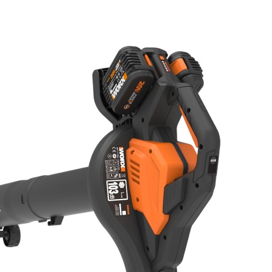 Worx Cordless Brushless Leaf Blower Vac & Mulcher | 40V | WG583E