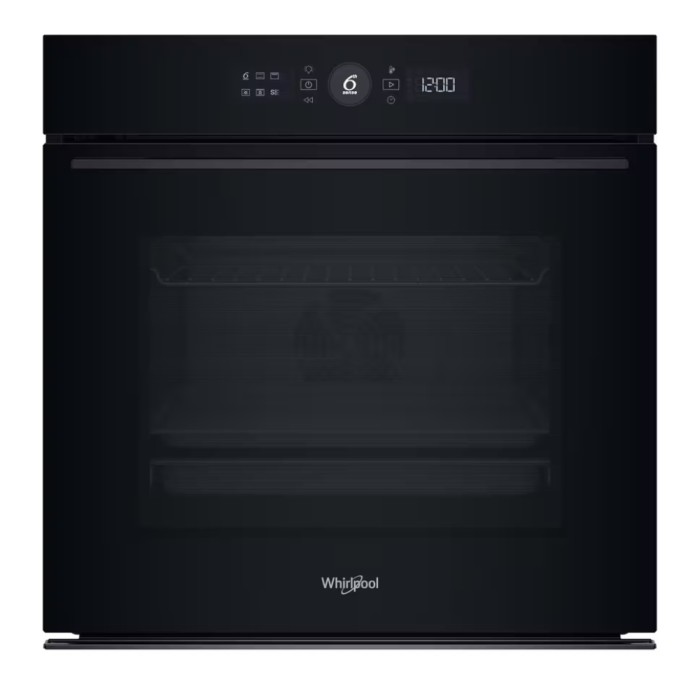 Whirlpool W Collection W5 Pyrolytic Built-In Electric Oven | Black | WOI5S8PM1BA