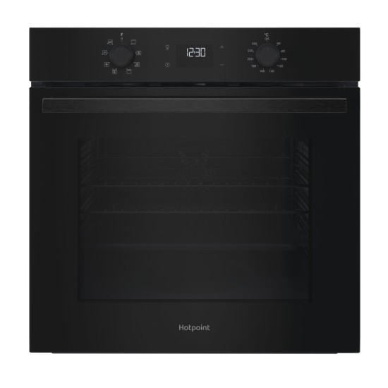 Hotpoint Built-In Single Electric Oven | 71L | Black | HO3K55CBUK