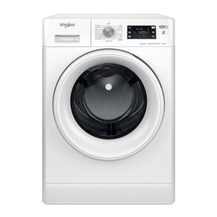 Whirlpool 8KG FreshCare+ Washing Machine | 1400rpm | FFB8469WVUK