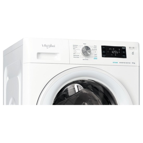Whirlpool 8KG FreshCare+ Washing Machine | 1400rpm | FFB8469WVUK