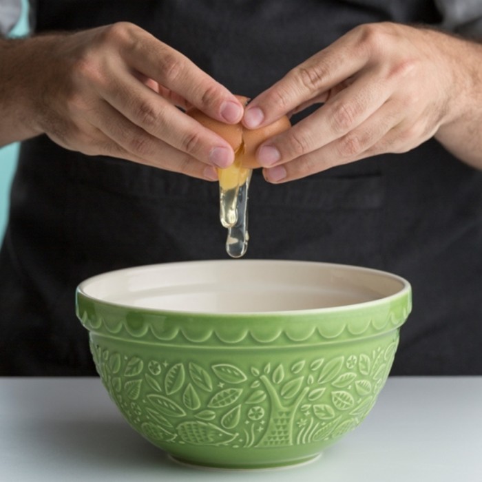 Mason Cash In The Forest Green Hedgehog Mixing Bowl | 21cm | 2001.333