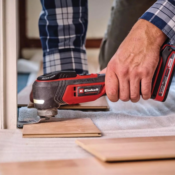 Einhell Professional Cordless Multifunctional Tool | 18V | TP-MG 18 Li BL - Solo | Bare Unit