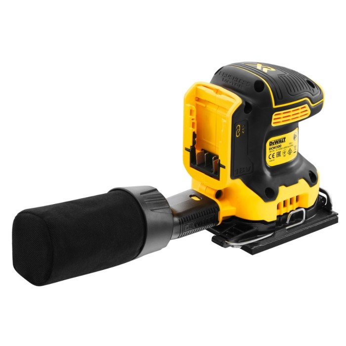 DEWALT 18V XR Brushless 1/4 Sheet Palm Sander | Body Only | DCW200N-XJ