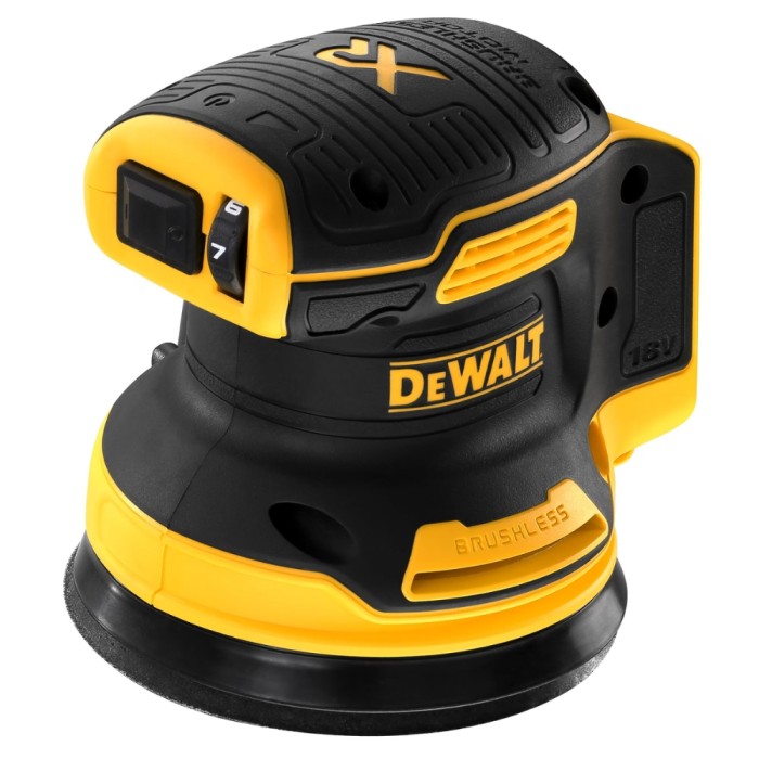 DEWALT 18V XR Brushless 125mm Random Orbital Sander | Body Only | DCW210N-XJ