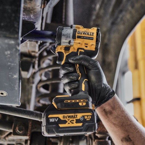 DEWALT 18V XR Brushless 3/8 Inch Compact Impact Wrench | Body Only | DCF923N-XJ