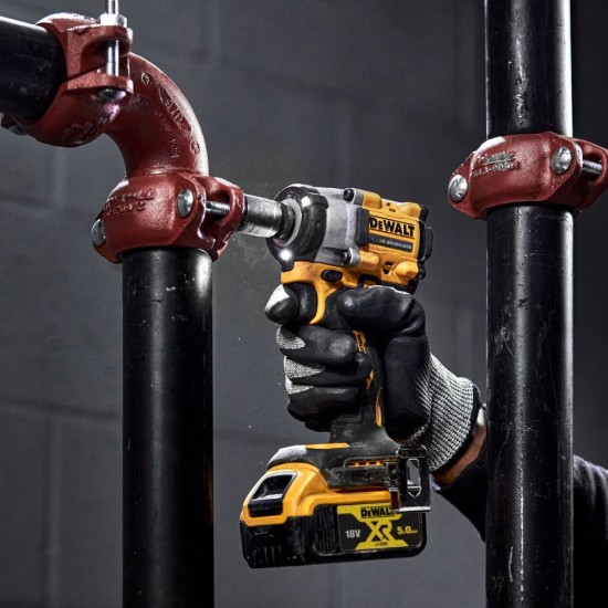 DEWALT 18V XR Brushless 3/8 Inch Compact Impact Wrench | Body Only | DCF923N-XJ