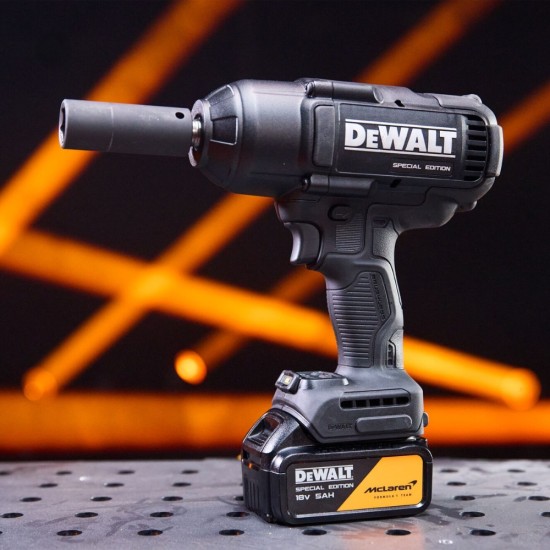 DEWALT x McLaren F1 Team 18V XR Special Edition Impact Wrench | 1 x 5Ah Battery | DCF99MP1T-GB
