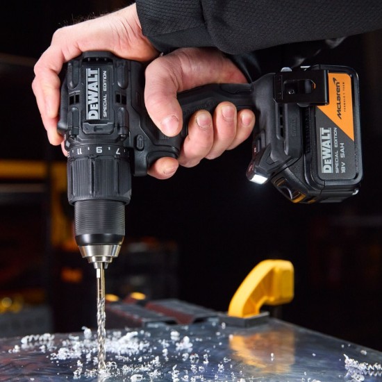 DEWALT x McLaren F1 Team 18V XR Special Edition Hammer Drill Driver | 1 x 5Ah Battery | DCD86MP1T-GB