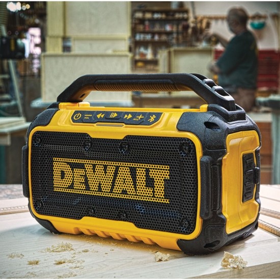 DEWALT 18V XR Compact Bluetooth Speaker | Body Only | DCR011-XJ
