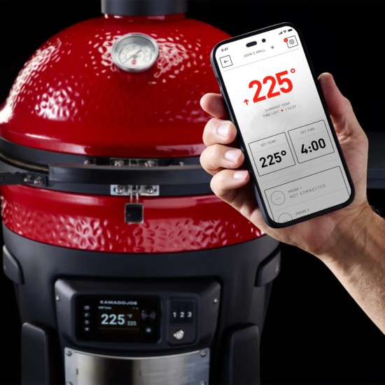 Kamado Joe Konnected Joe Digital 18" Charcoal BBQ & Smoker | KJ15041523