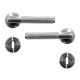 Sonnato Milan Lever on Rose Door Handle Satin Nickel | VP201SN