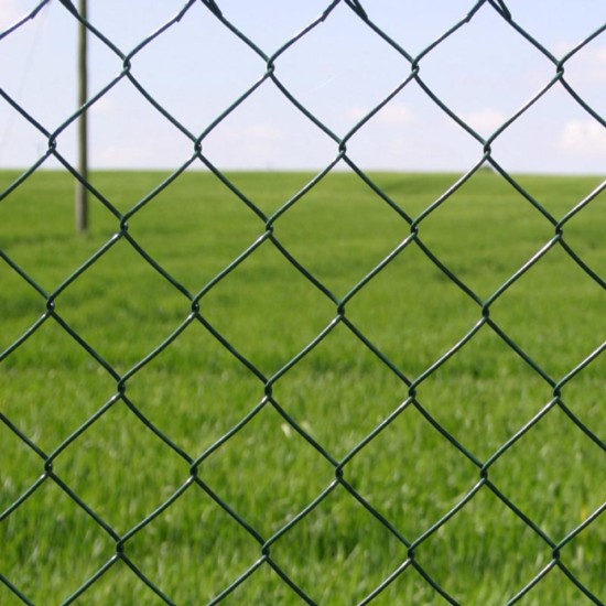 PVC Covered Chainlink Wire fencing | 25 Yards | Size options