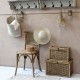 Chic Antique French Dining Chair with Wicker Seat & Back | 41034200