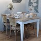 Chic Antique French Dining Chair with Wicker Seat & Back | 41034200