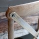 Chic Antique French Dining Chair with Wicker Seat | 41067800