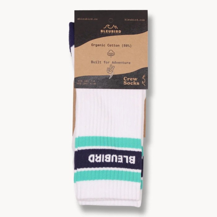 Bleubird OG Crew Socks | Teal