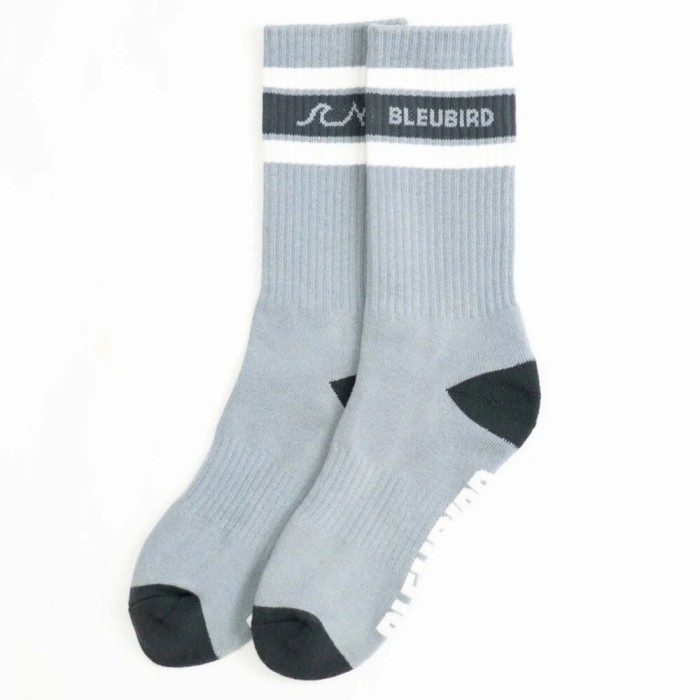 Bleubird Cruiser Socks | Light Blue & Navy