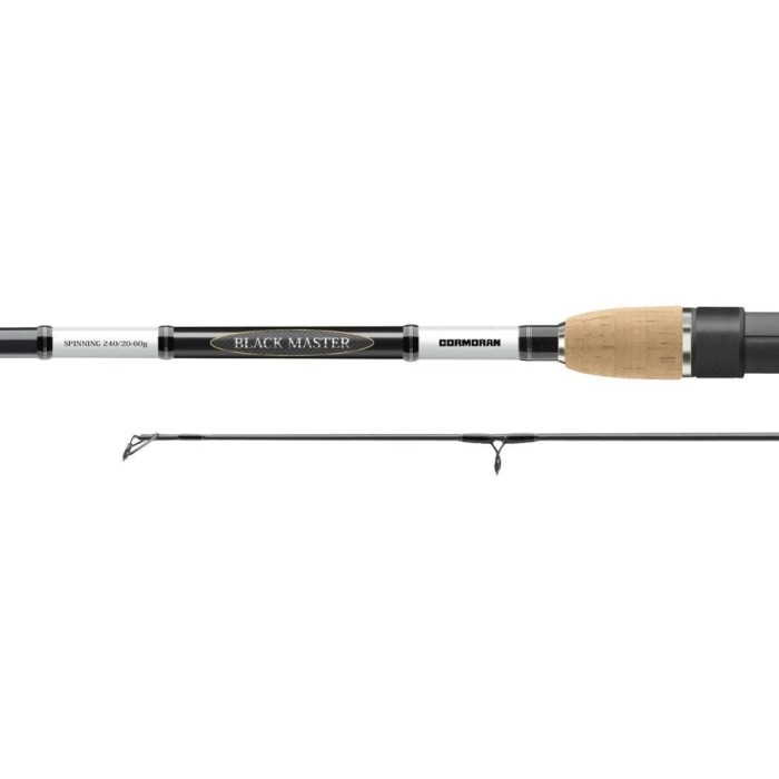 Cormoran Black Master 2.40M / 8ft Spinning Rod | 20-60g | COM27-2060240