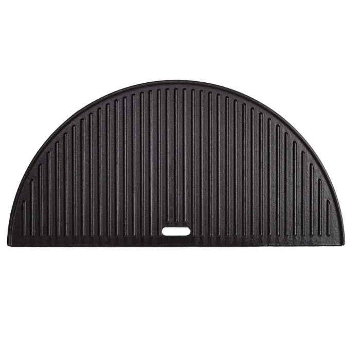 Kamado Joe Half Moon Cast Iron Reversible Griddle for Classic Joe | KJ-HCIGRIDDLE