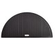 Kamado Joe Half Moon Cast Iron Reversible Griddle for Classic Joe | KJ-HCIGRIDDLE